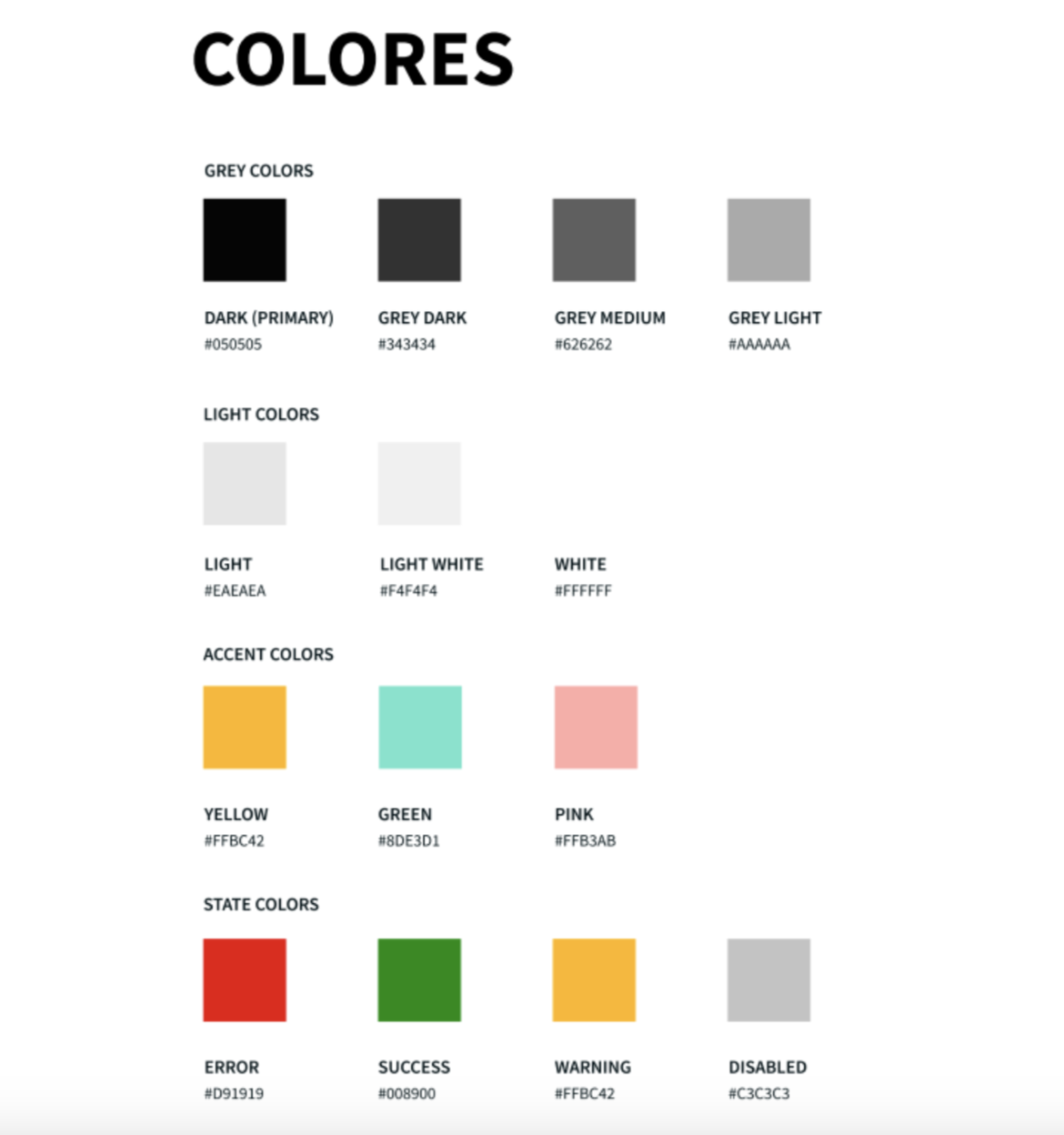 Color Palette